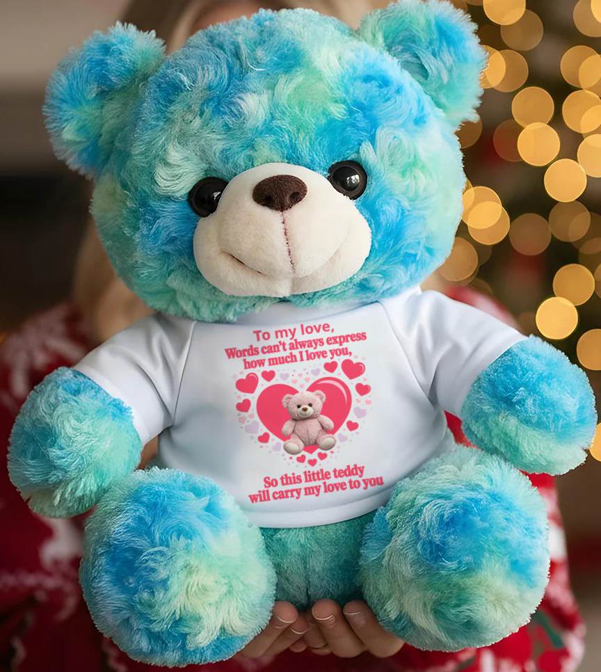 TO MY LOVE - TEDDY BEAR, PERFECT GIFT FOR YOUR SOULMATE - KATE00