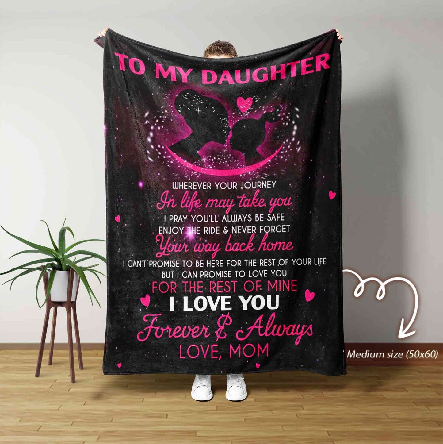 Special Gift For Your Daughter Blanket - From Mom