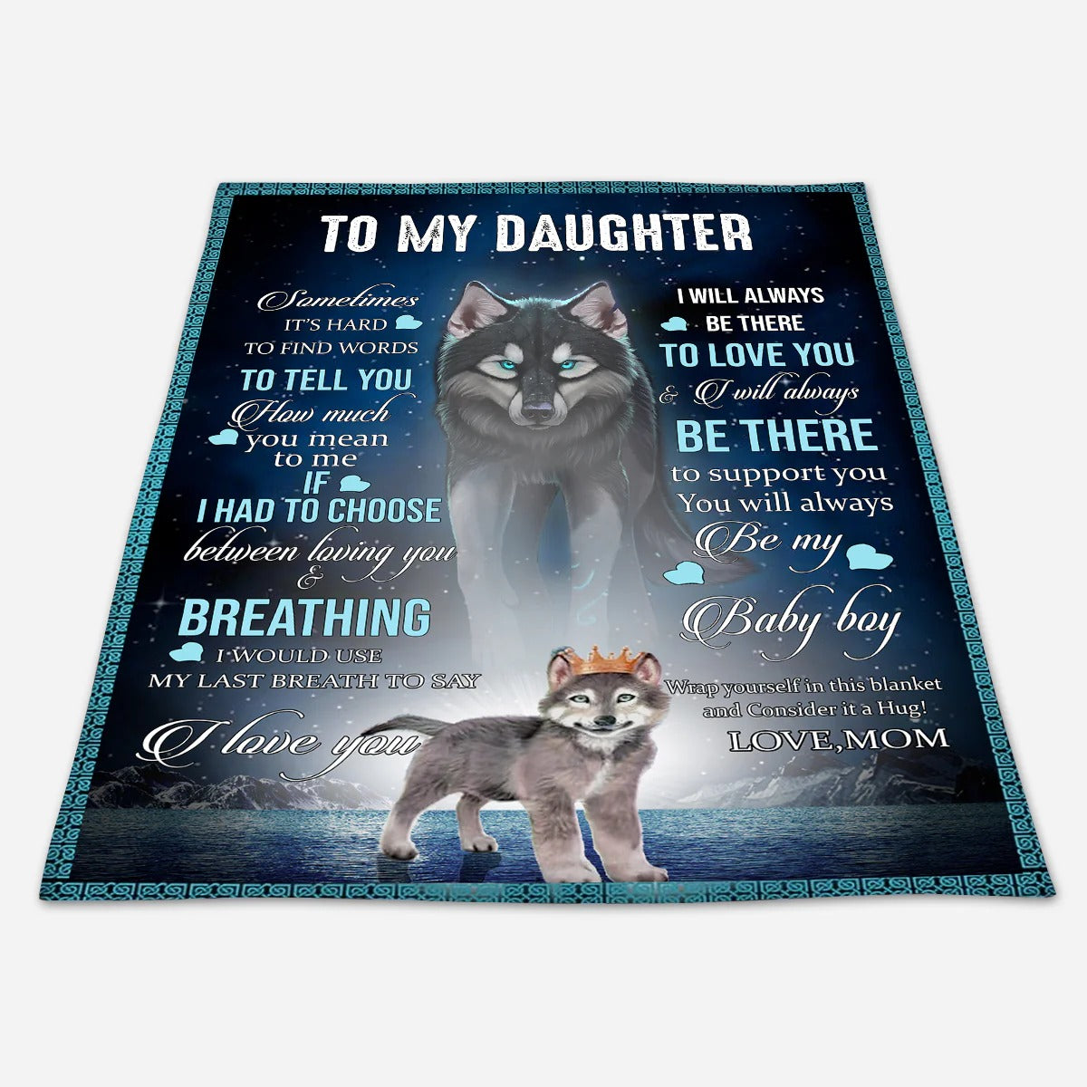 Special Gift For Your Daughter Blanket - From Mom