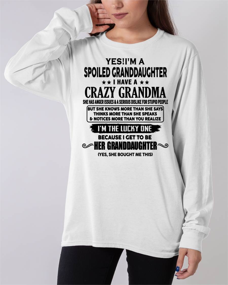 LUCKY GRANDDAUGHTER! - FROM GRANDMA - KATE00 (SKU12-119-00)