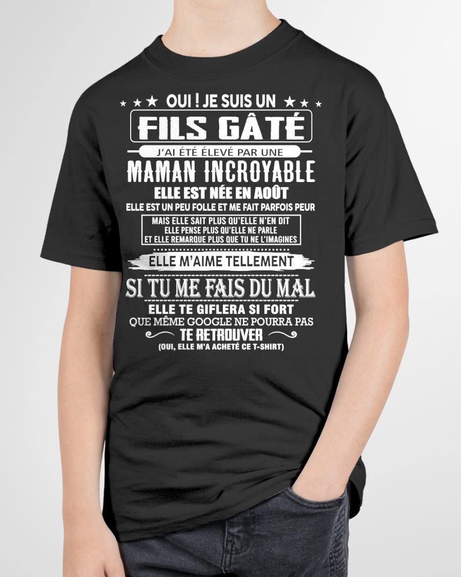 AOÛT - FILS GÂTÉ – CADEAU DE MAMAN - KATE08 (SKU26T-0172-08)