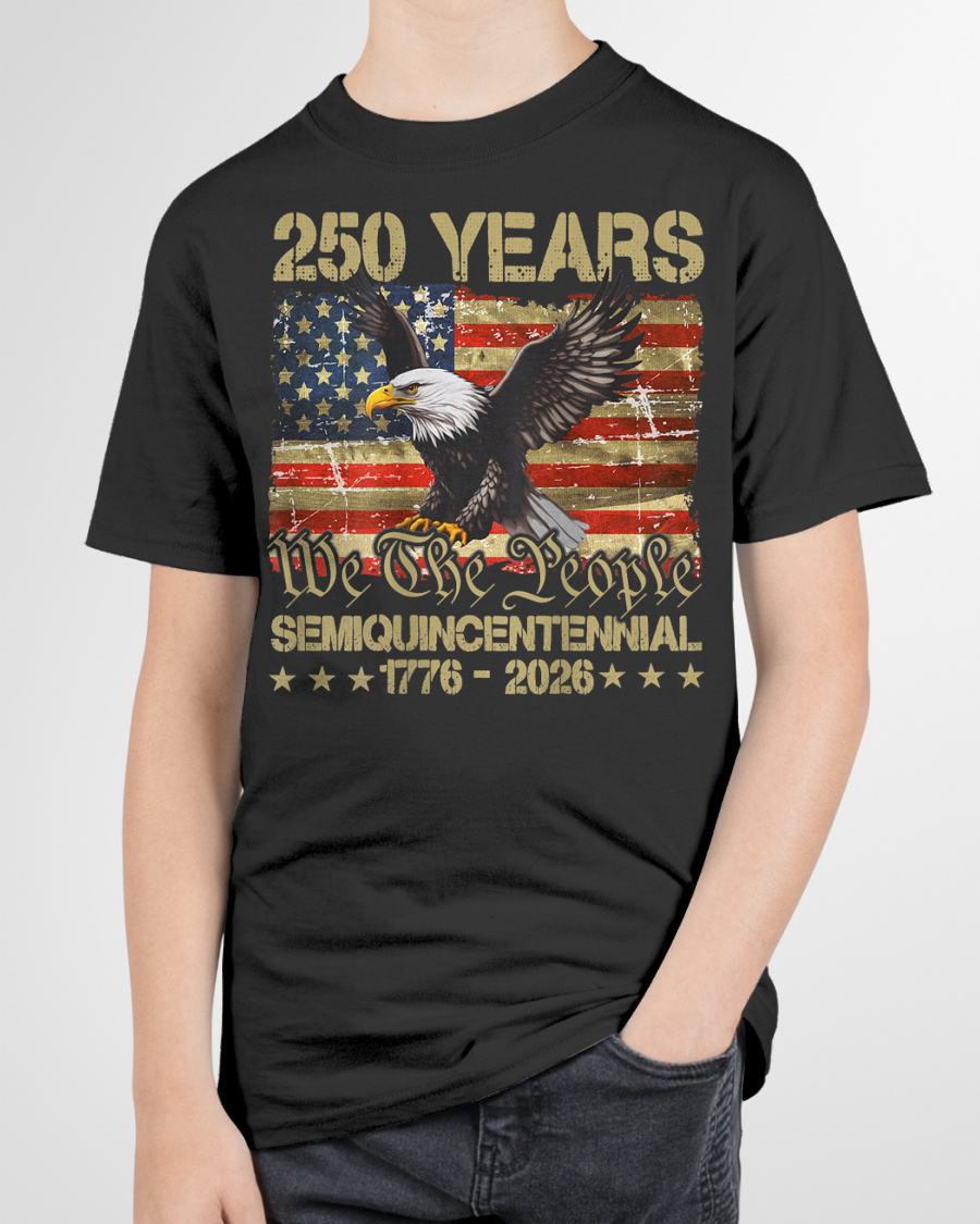 U.S 250th BIRTHDAY T-SHIRT - US250 (SKU26T-0184)