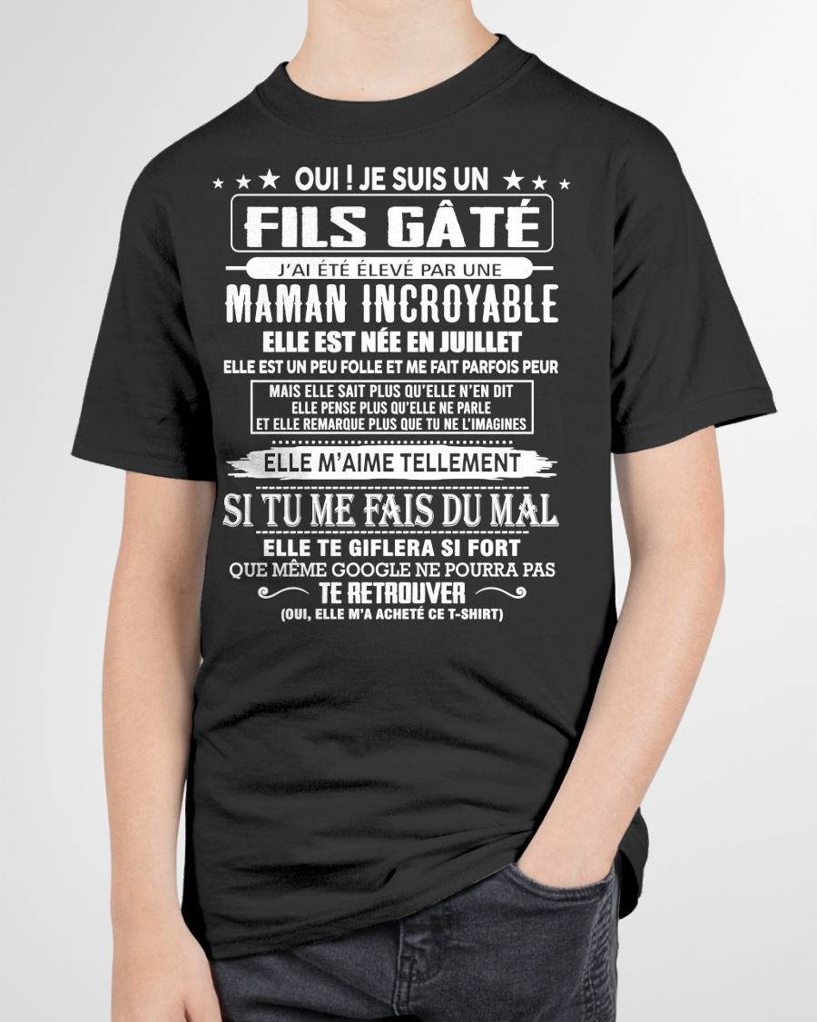 JUILLET - FILS GÂTÉ – CADEAU DE MAMAN - KATE07 (SKU26T-0172-07)