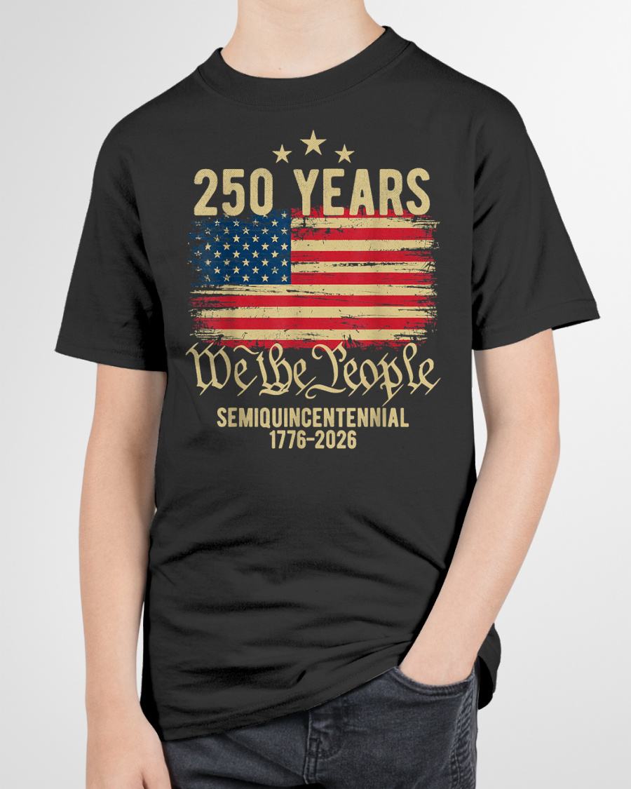 U.S 250th BIRTHDAY T-SHIRT - US250 (SKU26T-0186)