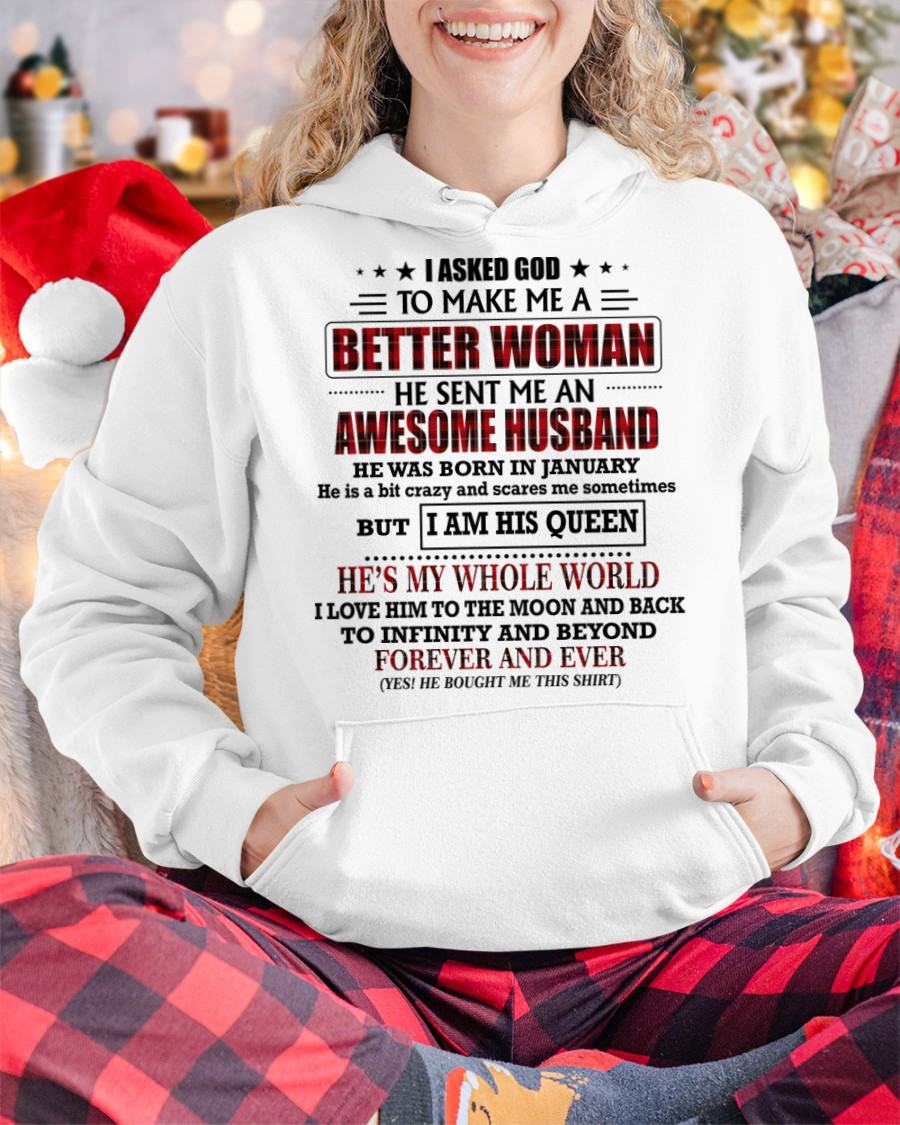 JANUARY - GOD SENT ME AN AWESOME HUSBAND - GIFT FROM HUSBAND - KATE01 (SKU12-321-01)