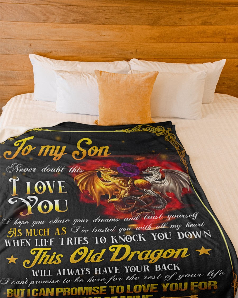 Special Gift for Your Son - From Mom Blanket (SKUB11-85)