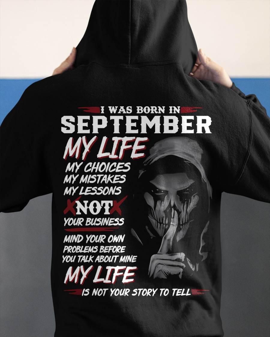 I WAS BORN IN SEPTEMBER - FMA (SKU08-36-09)