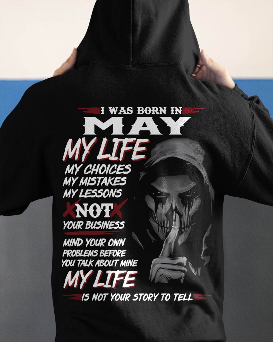 I WAS BORN IN MAY - FMA (SKU08-36-05)
