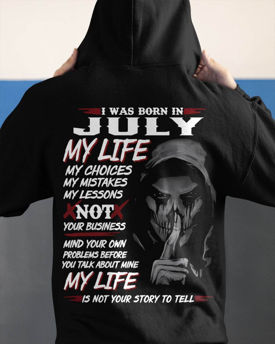 I WAS BORN IN JULY - FMA (SKU08-36-07)