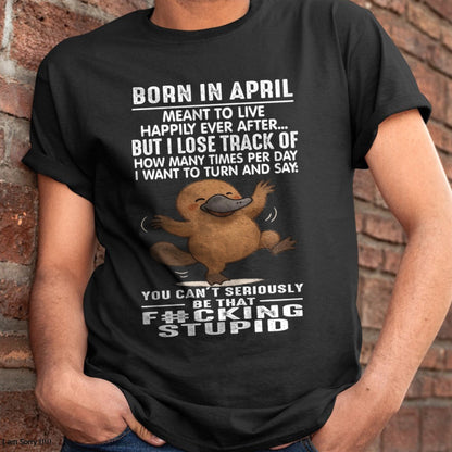 BORN IN APRIL MEANT TO LIVE HAPPILY EVER AFTER… MALE FMA (SKU09-56-04)