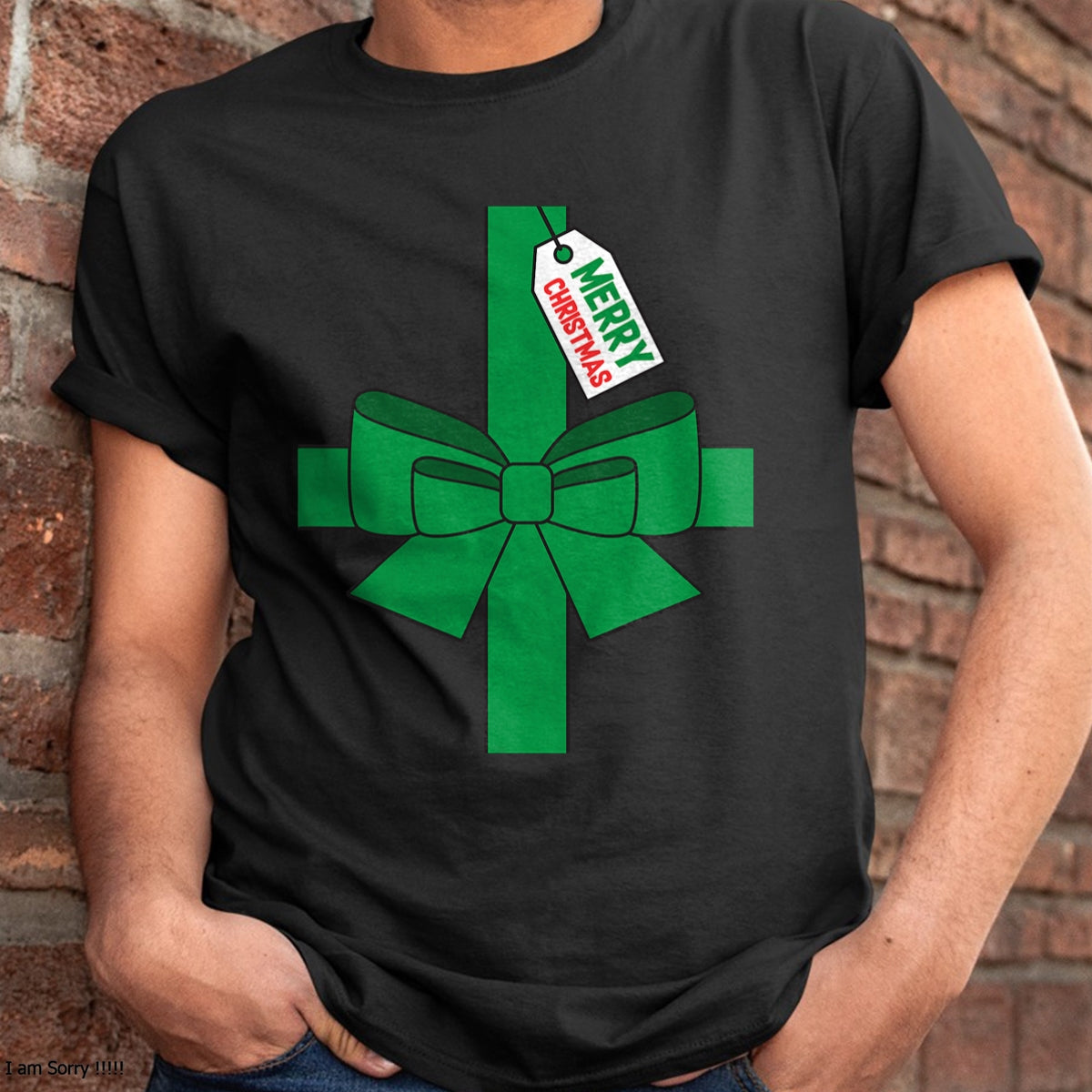 Funny DIY Christmas Present Costume T-Shirt - Christmas Unisex T-Shirt/Hoodie/Sweatshirt - HNDS00