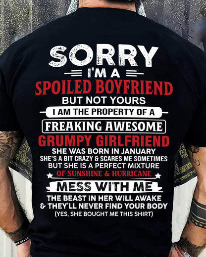 January - Spoiled Boyfriend - Perfect Gift From Girlfriend - KATE01 (SKU11-18-01)