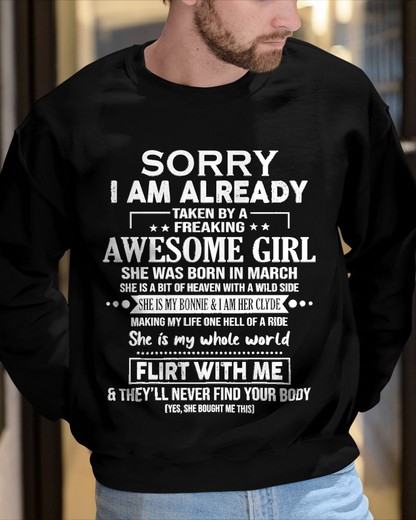 MARCH – She Is My Bonnie And I Am Her Clyde – FROM WIFE TO HUSBAND – KATE03 (SKU26T-01-61-03)