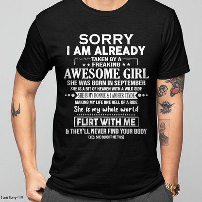 SEPTEMBER – She Is My Bonnie And I Am Her Clyde – FROM WIFE TO HUSBAND – KATE09 (SKU26T-01-61-09)