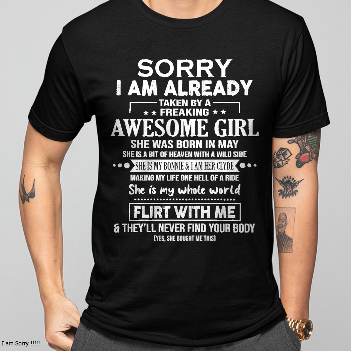 MAY – She Is My Bonnie And I Am Her Clyde – FROM WIFE TO HUSBAND – KATE05 (SKU26T-01-61-05)