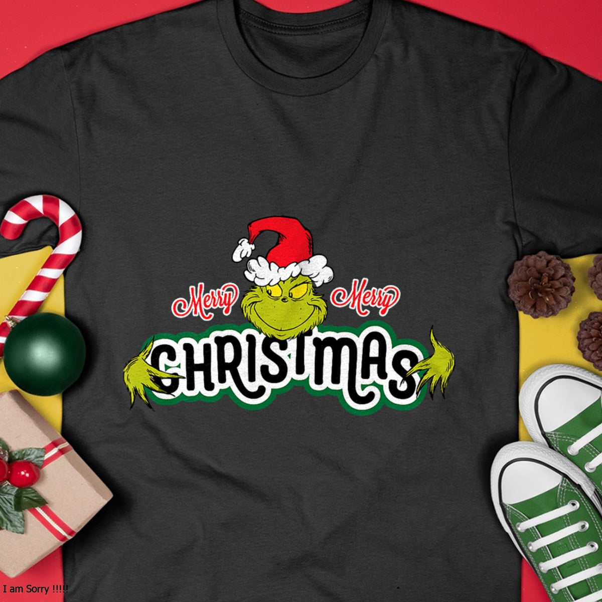 Dr. Seuss Grinch Hugs Christmas Short Sleeve T-shirt - Christmas Unisex T-Shirt/Hoodie/Sweatshirt - HNDS00