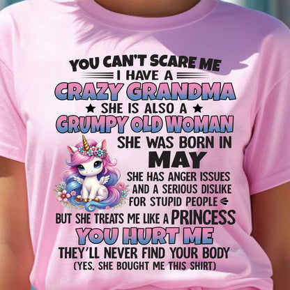 MAY - YOU CAN'T SCARE ME - GIFT FROM GRANDMA - KATE05 (SKU09-106-05)