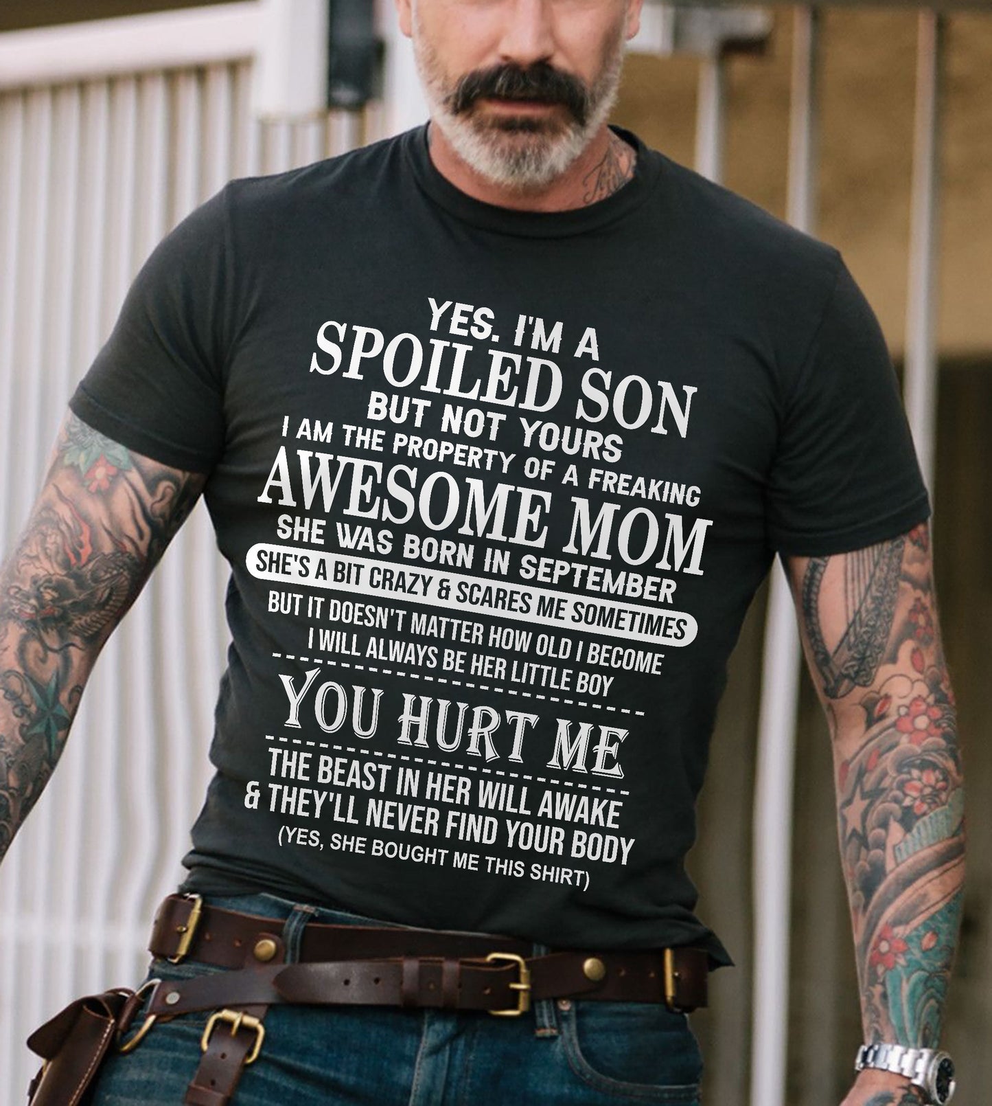 September - Awesome Mom Born In September - Special gift for Son From Mom - KATE09 (SKU10-45-09)