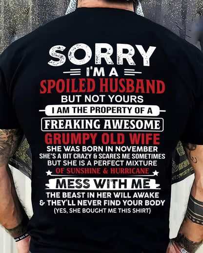 November - Spoiled Husband - Perfect Gift From Wife - KATE11 (SKU11-02-11)