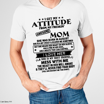 AUGUST - AWESOME MOM - PERFECT GIFT FOR YOUR MOM (SKU2606-125-08)
