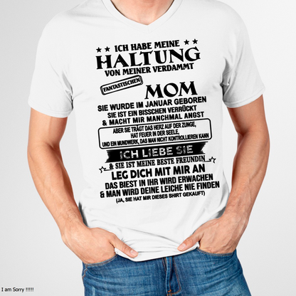 JANUAR - FANTASTISCHE MOM - PERFEKTES GESCHENK FÜR DEINE MOM - (SKU2606-178-01)