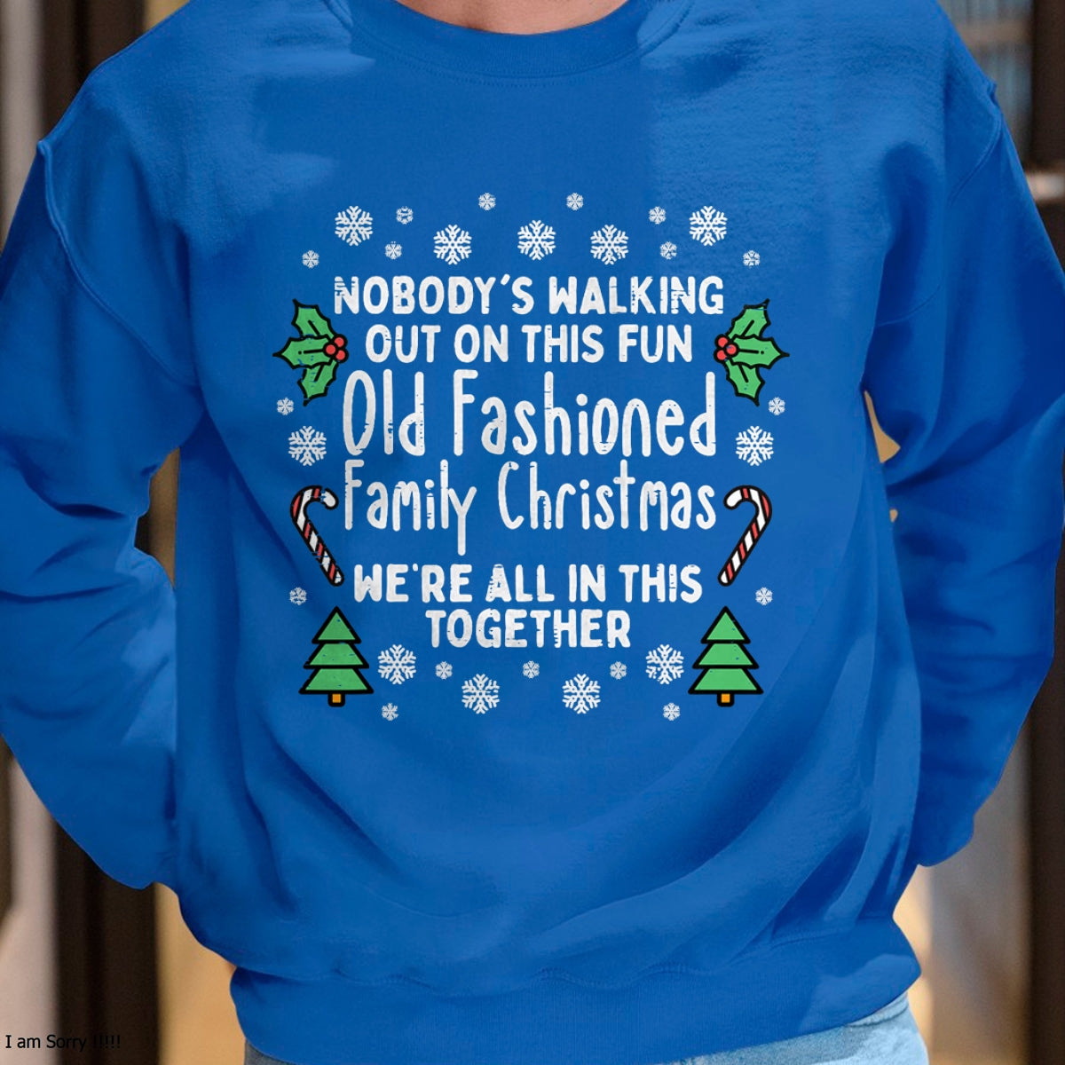 Old Fashioned Family Christmas Ugly Xmas Men Women Kids T-Shirt - Christmas Unisex T-Shirt/Hoodie/Sweatshirt - HNDS00