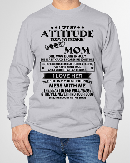 JULY - AWESOME MOM - PERFECT GIFT FOR YOUR MOM - (SKU2606-125-07)
