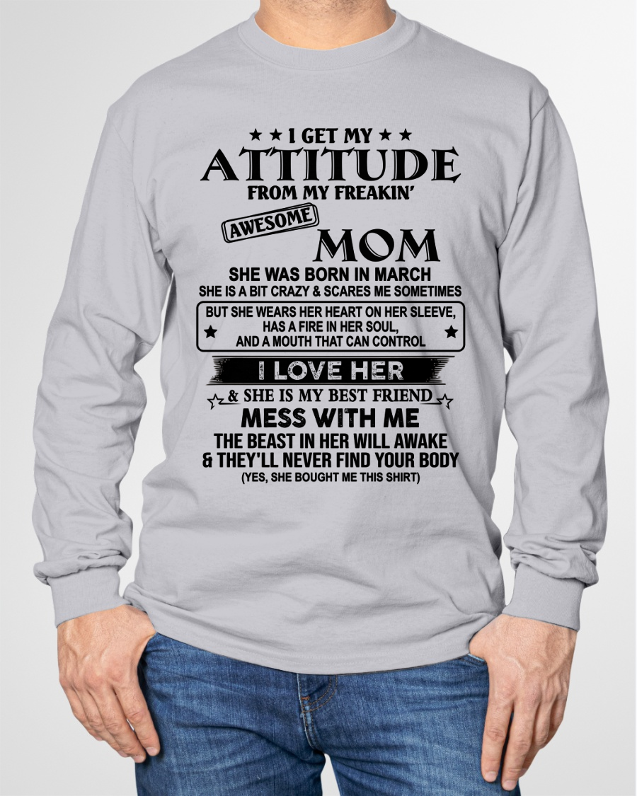 MARCH - AWESOME MOM - PERFECT GIFT FOR YOUR MOM - (SKU2606-125-03)