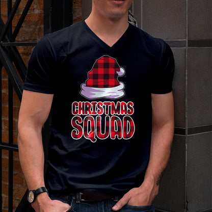 Christmas Squad Family Group Matching Christmas Party Pajama T-Shirt - Christmas Unisex T-Shirt/Hoodie/Sweatshirt - HNDS00