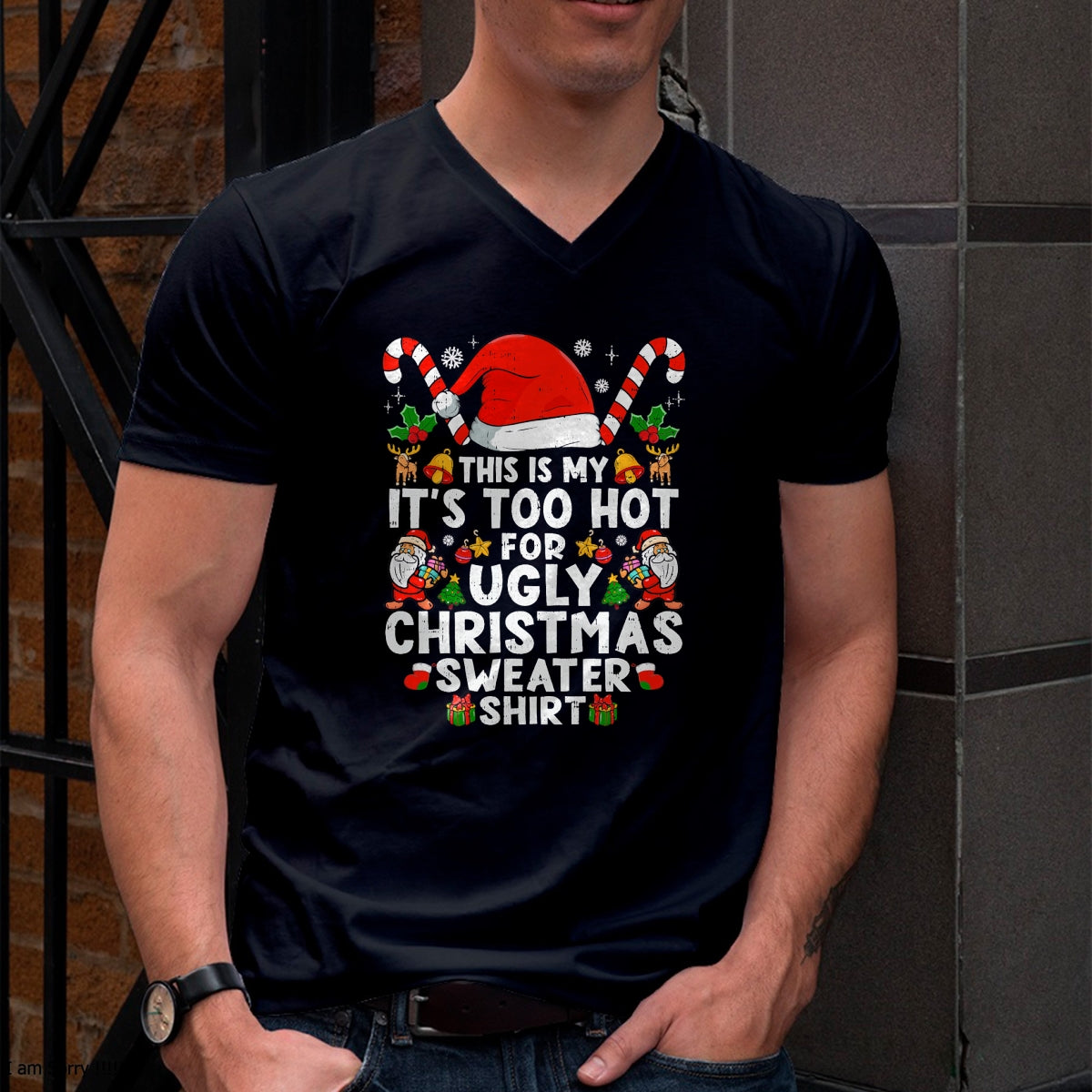 This Is My It's Too Hot For Ugly Christmas Sweaters T-Shirt - Christmas Unisex T-Shirt/Hoodie/Sweatshirt - HNDS00
