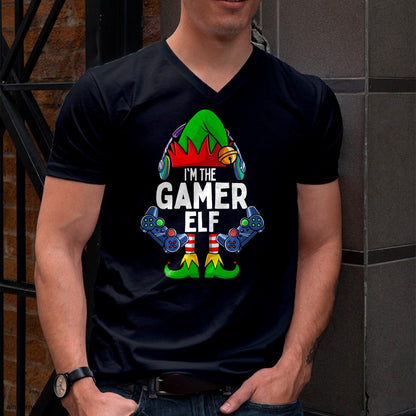 Gamer Elf Matching Family Christmas T-Shirt - Christmas Unisex T-Shirt/Hoodie/Sweatshirt - HNDS00