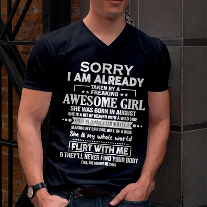 AUGUST – She Is My Bonnie And I Am Her Clyde – FROM WIFE TO HUSBAND – KATE08 (SKU26T-01-61-08)