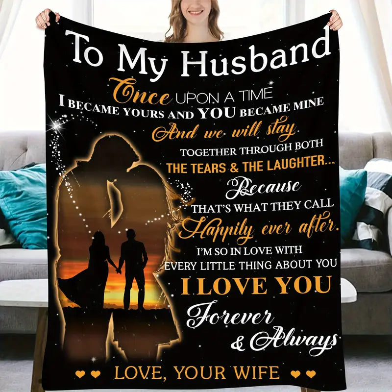 Special Gift For Your Wife Blanket - From Husband