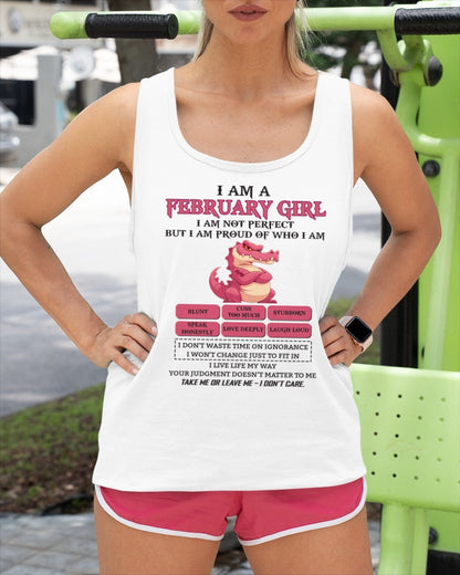February Girl Shirt – Birthday Gift for Women - KATE02 FMA (SKU10-80-02)