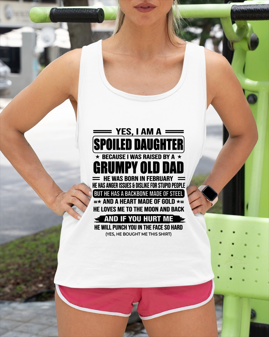 FEBRUARY - GRUMPY DAD - PERFECT GIFT FROM DAD TO DAUGHTER - (SKU2606-144-02)