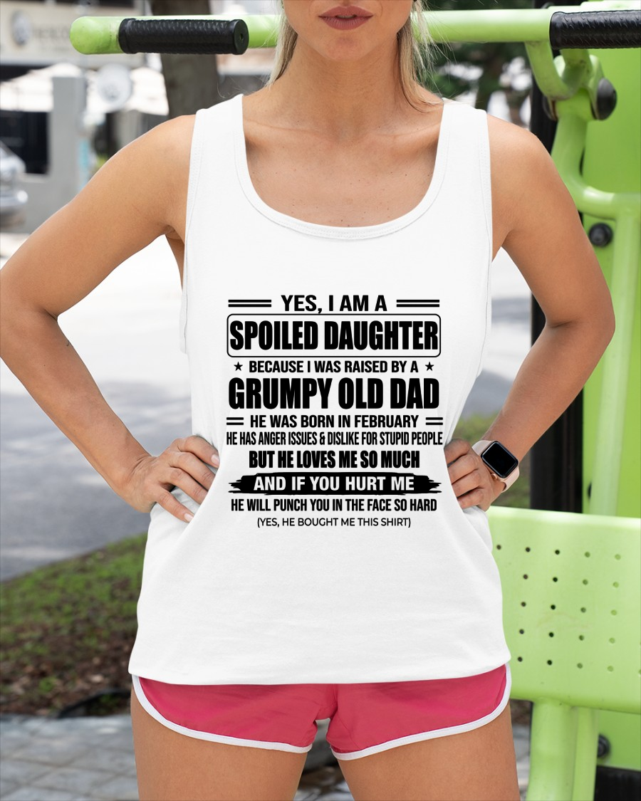 FEBRUARY - GRUMPY DAD - PERFECT GIFT FOR YOUR DAUGHTER - (SKU2606-270-02)