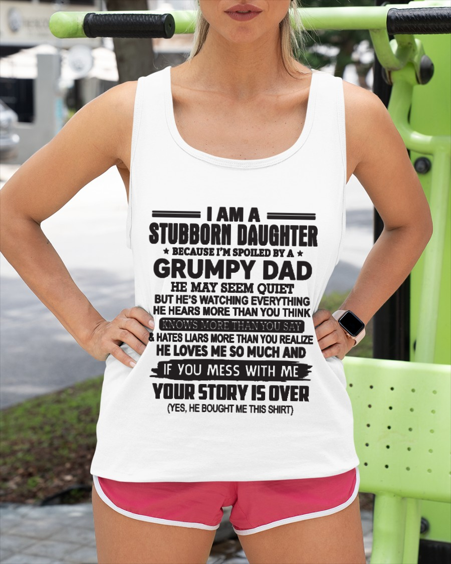 I'M A STUBBORN DAUGHTER - FROM DAD TO DAUGHTER - KATE01 (SKU26T-01-52-00)