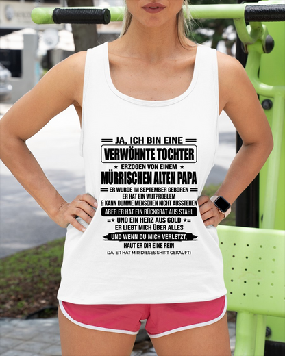 SEPTEMBER - GRUMMELIGER PAPA - PERFEKTES GESCHENK VON PAPA AN TOCHTER - (SKU2606-146-09)