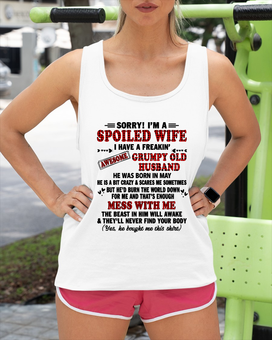 MAY - AWESOME WIFE - PERFECT GIFT FOR YOUR HUSBAND - (SKU2606-251-05)