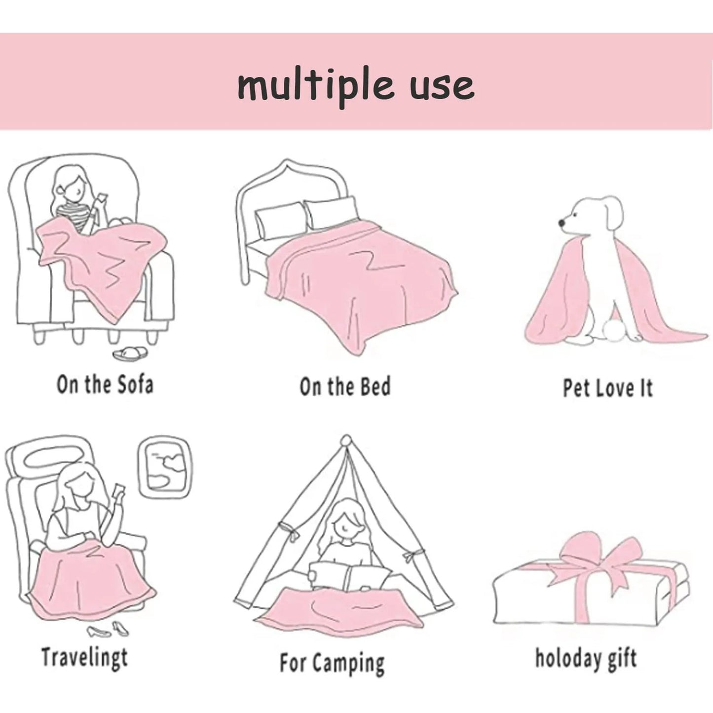 BLANKET FOR SON - GIFT FROM MOM - COMFORT & WARMTH GIFT