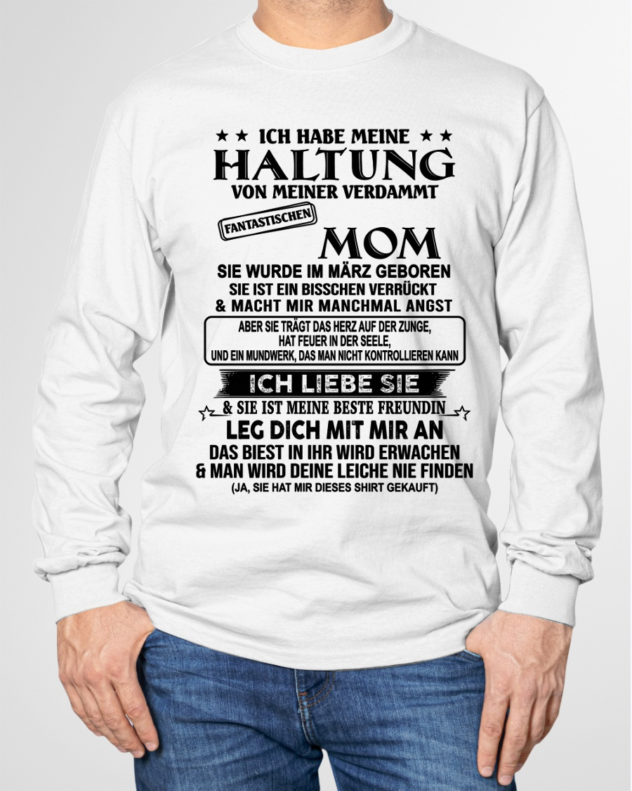 MÄRZ - FANTASTISCHE MOM - PERFEKTES GESCHENK FÜR DEINE MOM - (SKU2606-178-03)