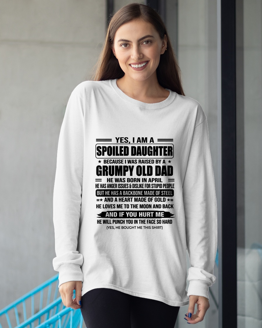 APRIL - GRUMPY DAD - PERFECT GIFT FROM DAD TO DAUGHTER - (SKU2606-144-04)