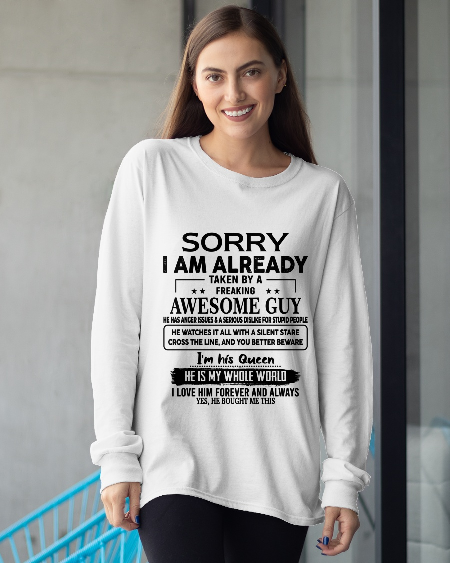Sorry, I’m Already Taken by a Freaking Awesome Guy, He Is My Whole World – FROM HUSBAND TO WIFE – KATE00 (SKU26T-01271-00)