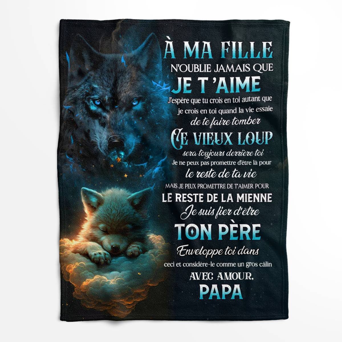 Cadeau Spécial Pour Ta Fille Couverture - De Papa