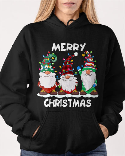 Merry Christmas Gnomes Xmas Family Men Women T-Shirt (SKU-MRCM-18) FMA