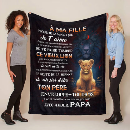 Cadeau Spécial Pour Ta Fille Couverture - De Papa (SKUB09-120)