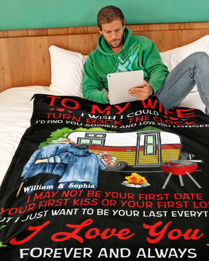 Special blanket for Wife - From Husband Blanket