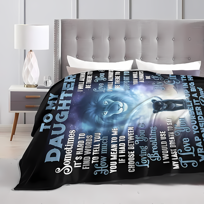 Special Gift For Your Daughter Blanket - From Dad
