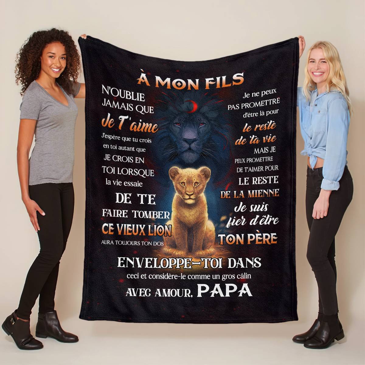 Cadeau Spécial Pour Ton Fils Couverture - De Papa