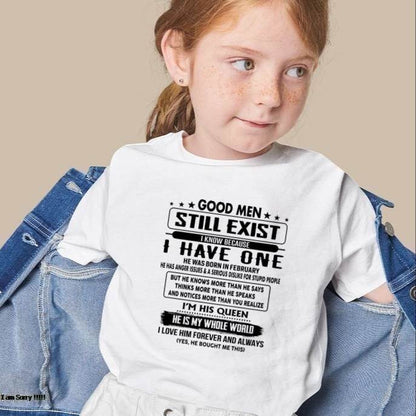 February - Good men Still Exist - gift for your girlfriend, wife from Husband - KATE02 (SKU-GM-02)